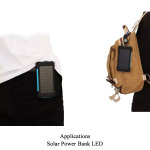 Solar Power Bank LED 5L-8000 - Applications