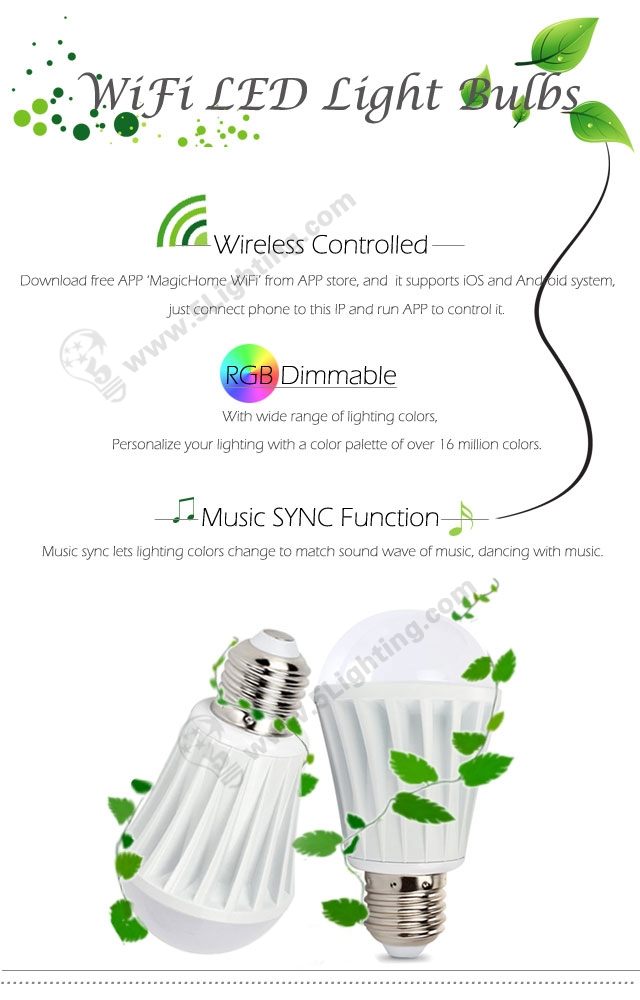 Wifi LED Light Bulbs