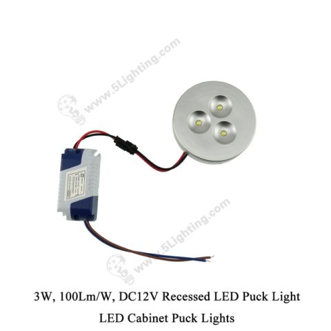 LED cabinet puck lights 3w, 12v under cabinet recessed led puck light.
