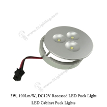 LED Cabinet Puck Lights 3W - 4