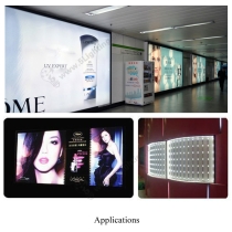 LED Lattice Backlight with Lens - Applications