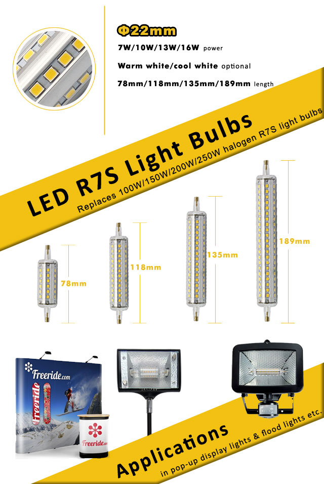 LED R7S Light Bulbs Series