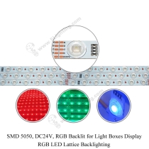 RGB LED Lattice Backlighting - 1