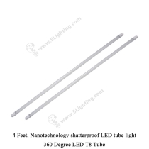 360 Degree LED T8 Tube - 4-Feet - 1