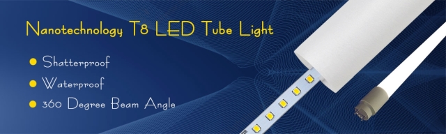 360 Degree T8 LED Tube Light - Banner