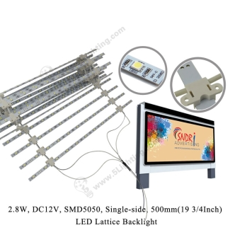 LED Lattice Backlight SMD 5050 Single side 500mm - 1