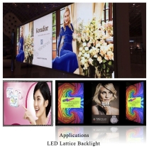 LED Lattice Backlight SMD 5050 Single side 500mm - application