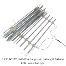 LED Lattice Backlight SMD 5050 Single side 500mm - details - 1