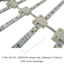 LED Lattice Backlight SMD 5050 Single side 500mm - details - 2
