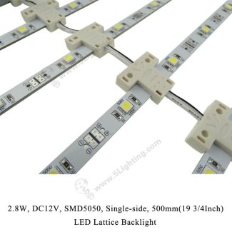 LED Lattice Backlight SMD 5050 Single side 500mm - details - 2