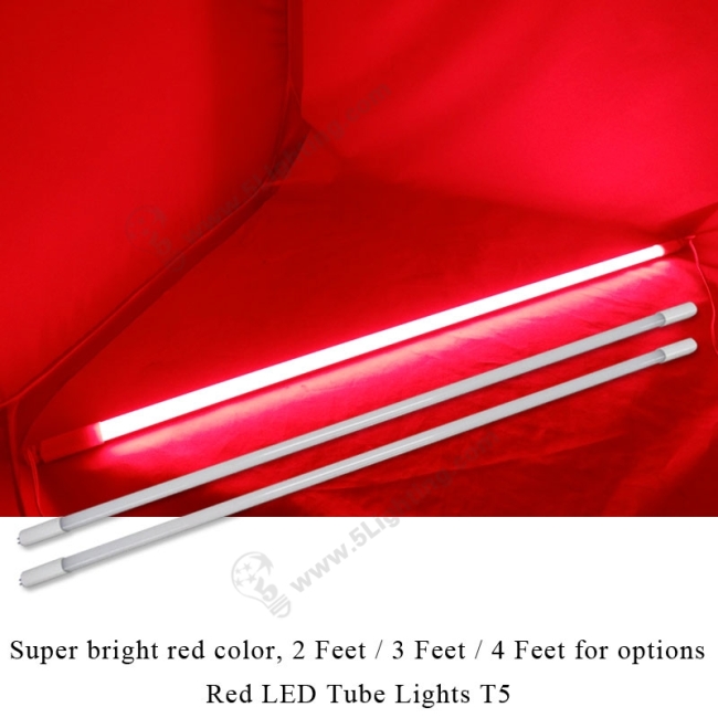 Red LED Tube Lights T5 - 1 Red LED Tube Lights T5 - 1