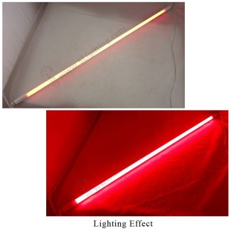 Red LED Tube Lights T5 - Lighting Effect