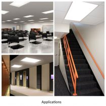 LED Panel Lights 1×2 - Applications