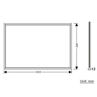 LED Panel Lights - 2×4 - Dimension