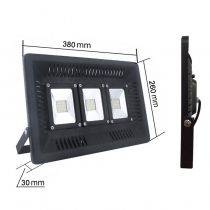 LED Flood Light - 100W - packing dimensions
