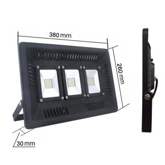 LED Flood Light - 100W - packing dimensions
