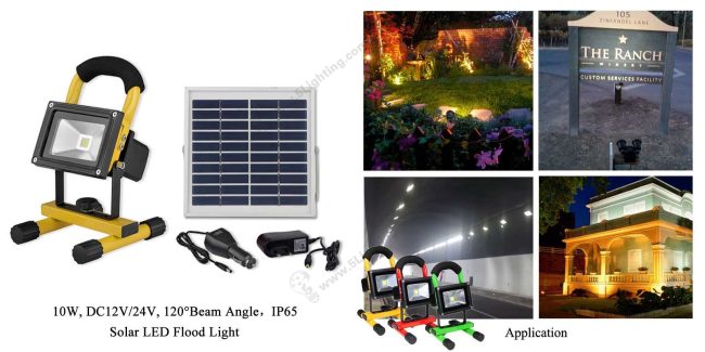 Solar LED Flood Light 10 watts outdoor lighting Solar LED Flood Light 10 watts outdoor lighting
