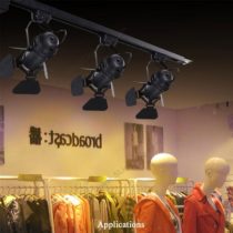 Track Lighting with Barn Doors - 50W - Applications - 1