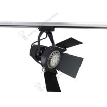 Track Lighting with Barn Doors - 15W - 1