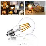 Dimmable Filament LED Globe Bulbs 8w - Applications - 1