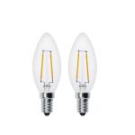 Dimmable Filament LED Candle 2w - b10 - 1