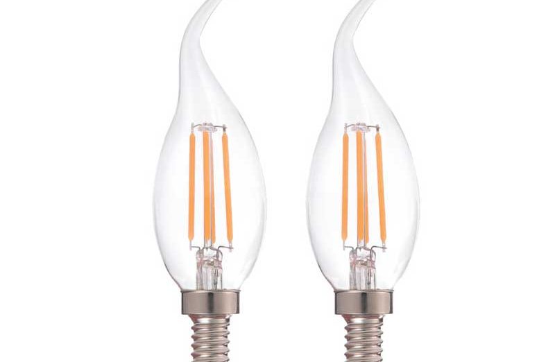 Dimmable Filament LED Candle - 4w - ca10 - 1