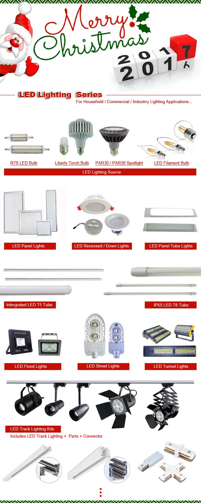 Merry xmas! LED Lighting Series