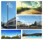 Solar Street Lights 25W - Kite shape - applications-11