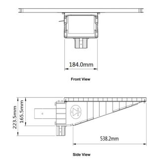 Solar Street Lights 25W - Kite shape - 4