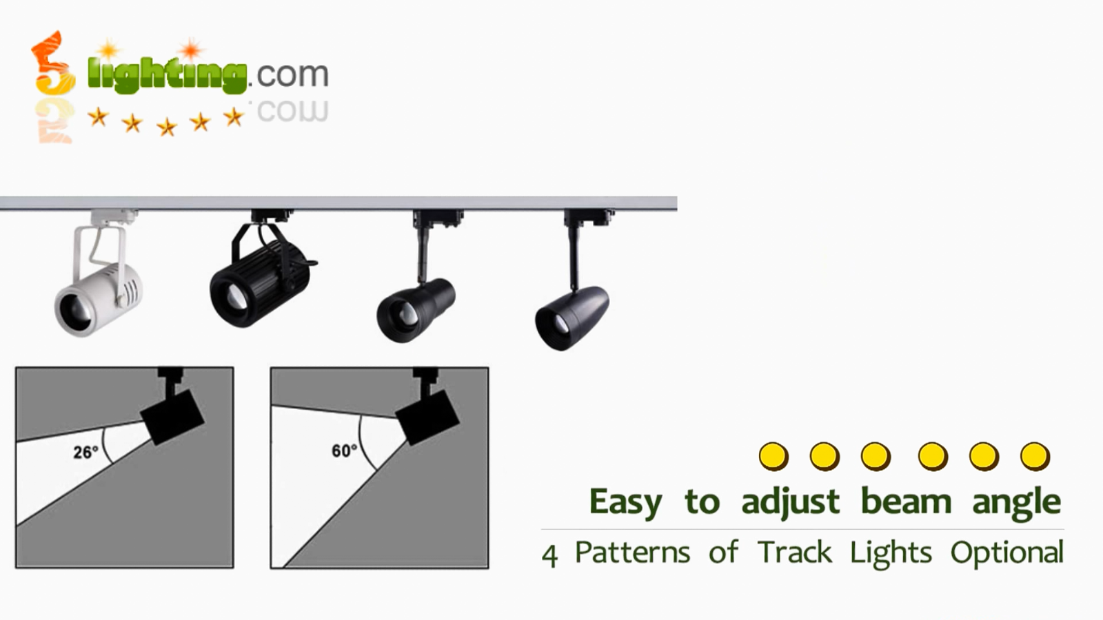 Adjustable Track Lights - 2