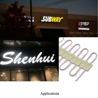 Mini SMD 3014 LED Module - 3pcs - application