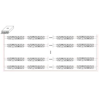 SMD 5730 LED Module - 3pcs - installation