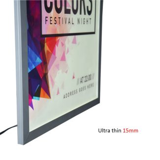 Super Slim Light Boxes - Single Side - 15mm - instructions-2