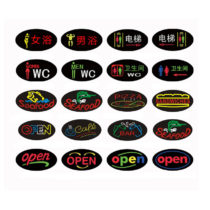 open signs text content, open signage patterns oval, welcome sign custom