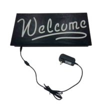led neon open signs custom, tailored led neon signage, welcome customized led neon sign