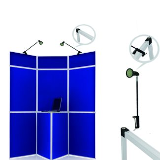 panel display board lights halogen replaces,led display lights for folding panels,led exhibition lights for panel display