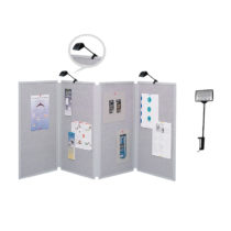 panel display board lights halogen replacement, 20w display lights for folding panels, 20 watts exhibition lights for panel display