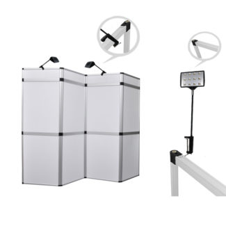 panel display board lights 20 W,display lights for folding panels 20 watts, 20w exhibition lights for panel display