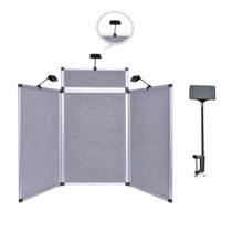 10w panel display board lights,10 w display lights for folding panels,10 watts exhibition lights for panel display