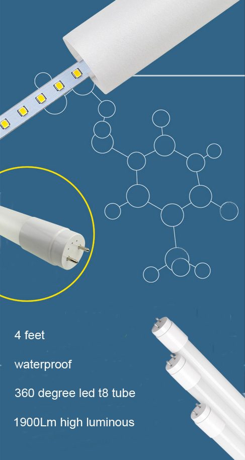 360 degree led t8 tube light, 360° T8 Tube Lights, 360° LED Tube