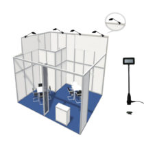 trade show display lights daisy chain