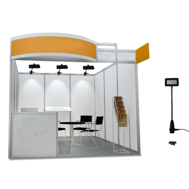 Daisy chain display light octanorm clamp Daisy chain display light octanorm clamp