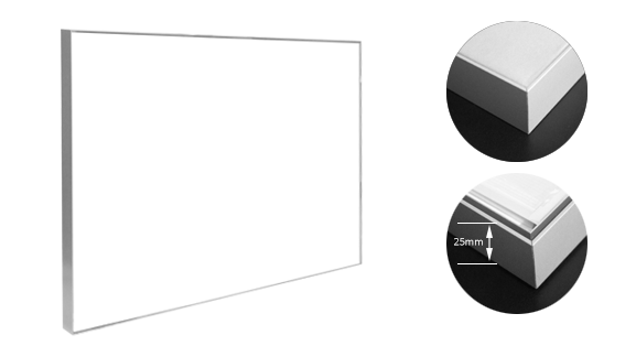 cost efficient lightbox edge-lit lighting bar