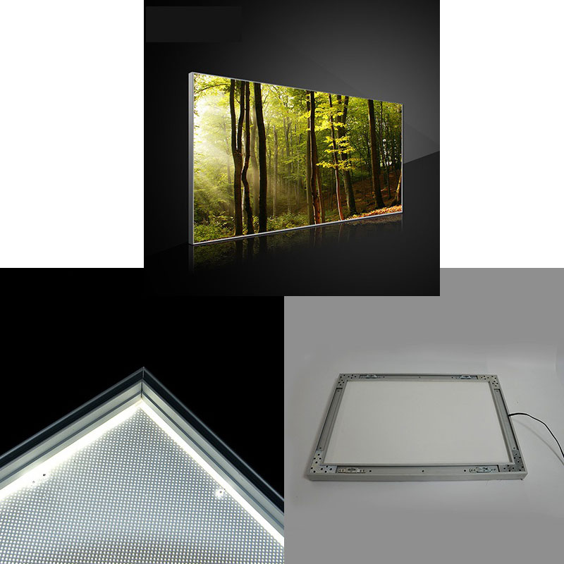 fabric frameless led light box