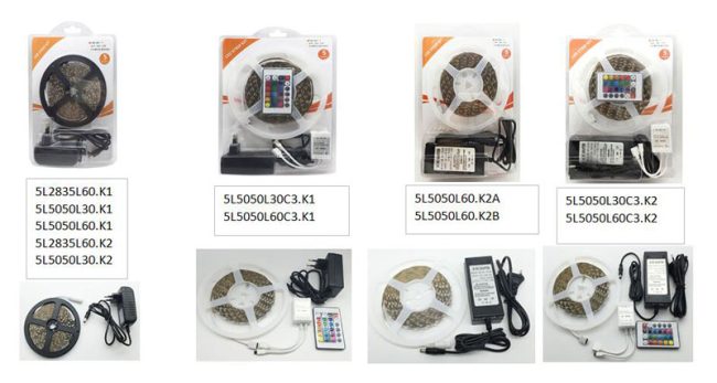 led strip lights Blister Package series led strip lights Blister Package series