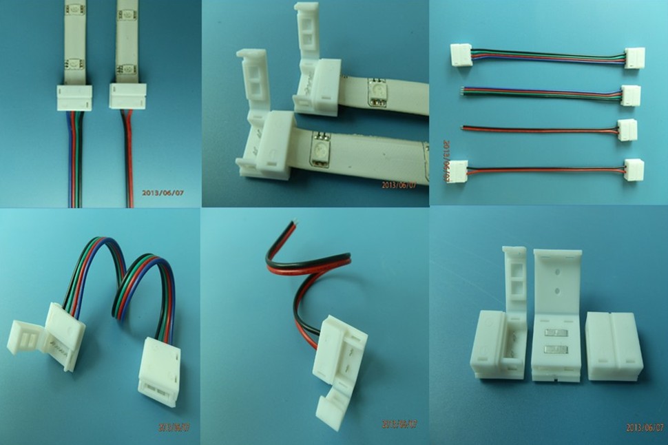 flexible led strip lights connectors