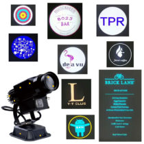 logo projector ceiling lights gobo display