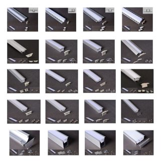 recessed linear lighting profile, channel, extrusion