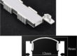 Surface mounted linear lighting extrusion