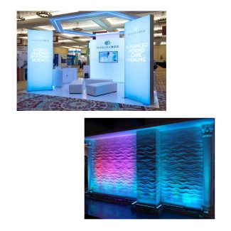 Surface mounted lighting aluminum extrusion RGB colorful